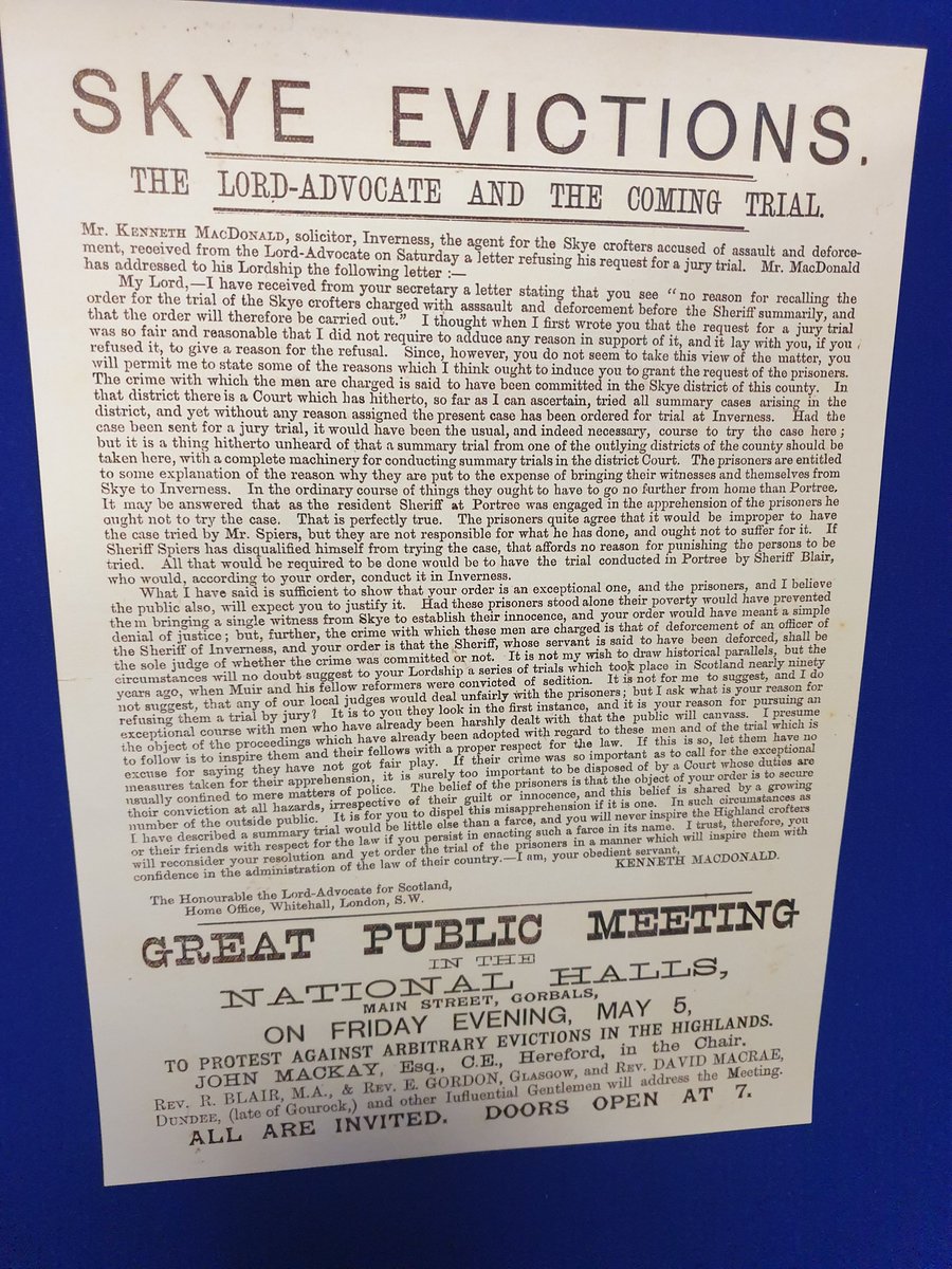 CatherineMacP12's tweet photo. #archive Exhibition is coming together. #land #clearance #braes https://t.co/FrTC78j6xx