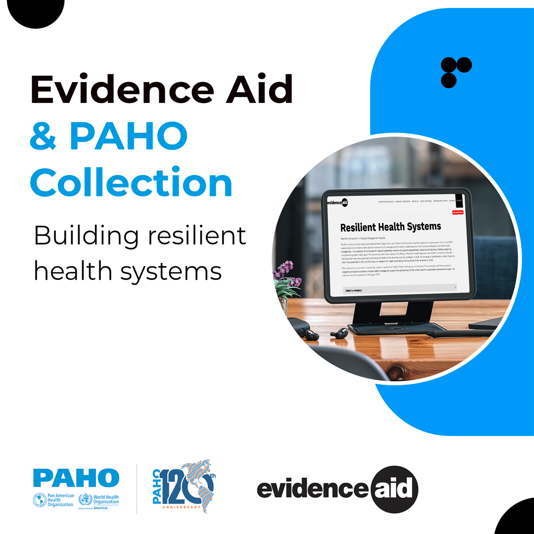 PAHOemergencies's tweet photo. 🙌 In this collection on resilient health systems 🏥 that we put together with @EvidenceAid, you will find ✅ evidence of the progress of the Sendai Framework targets.
Access the collection:
https://t.co/wQnmv13HDt
#EvidenceAid https://t.co/3UlRHVbjxh