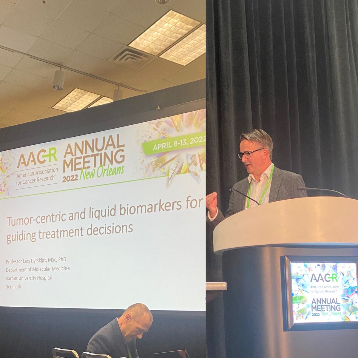 Iben Lyskjær (@ilyskjaer) on Twitter photo Great talk by <a href="/LDyrskjot/">Lars Dyrskjøt</a> from <a href="/moma_dk/">Dept. of Molecular Medicine</a> on #liquidbiopsies at #AACR2022 Great talk by <a href="/LDyrskjot/">Lars Dyrskjøt</a> from <a href="/moma_dk/">Dept. of Molecular Medicine</a> on #liquidbiopsies at #AACR2022