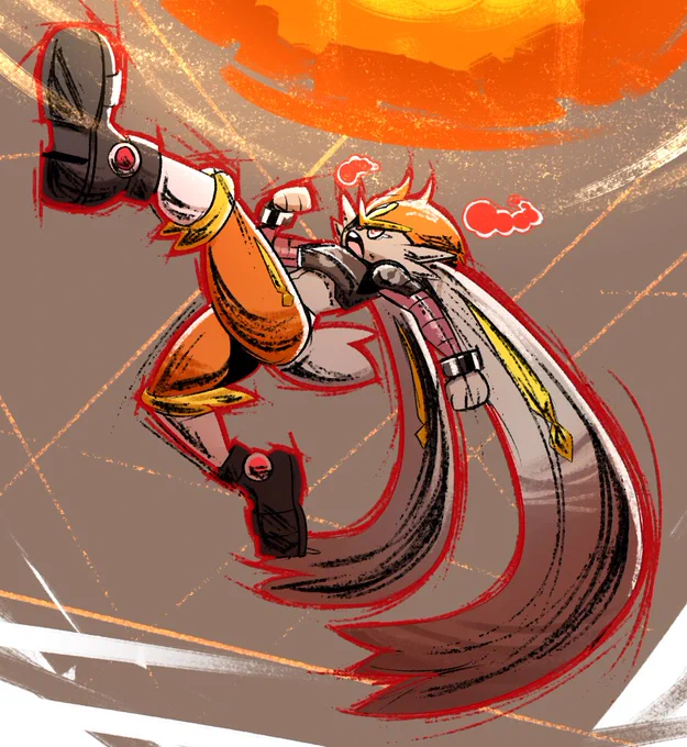 Gigantamax Cinderace in Mario Strikers Charged style! 