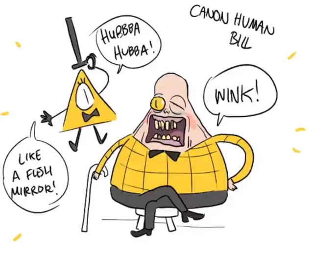 Canon Human Bill Cipher (Anti Sexyman Department) 