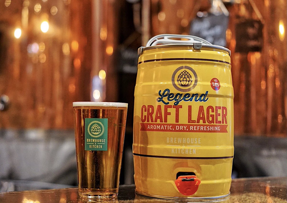 Anyone else craving a pint of Legend craft lager right now? Check out our webshop for your very own 5l kegs! 

Link in bio 🍻