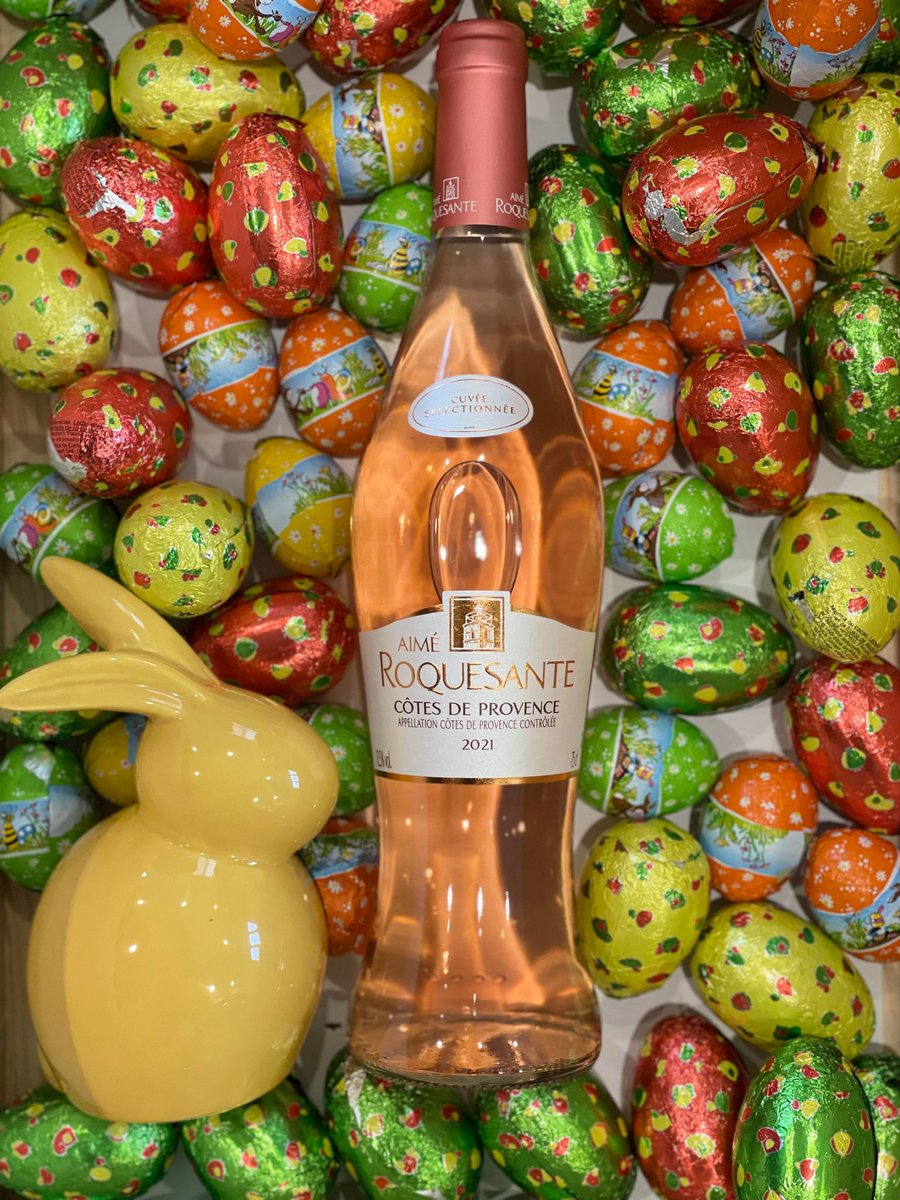 72S1hp4a4g0n00h877rta1f8  · 
Shared with Public
#winelovers _ Keep sunny days alive with Aime Roquesante Rose! Happy Holidays everyone! 🐣🐇