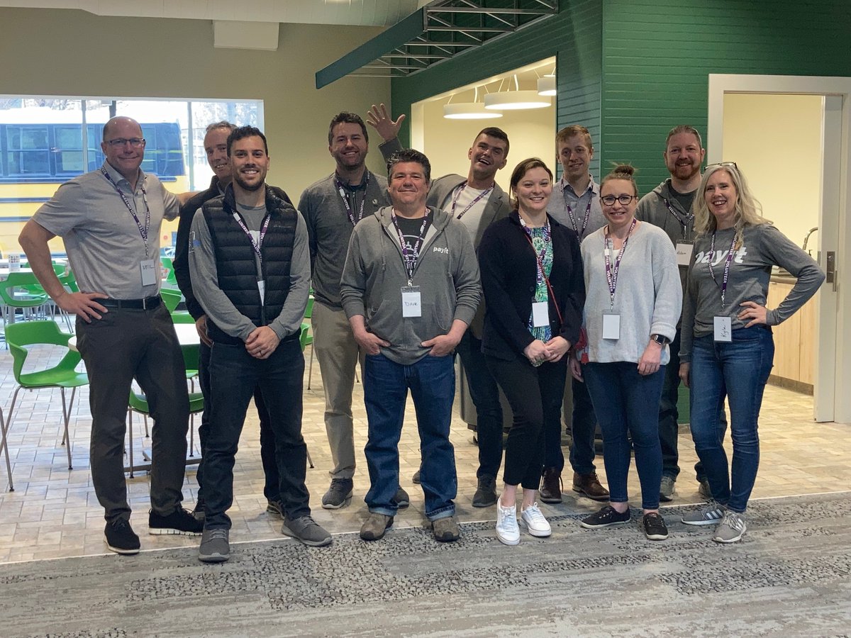 payitgov's tweet photo. As part of #CommunityServiceMonth, PayIt employees recently coached 5th graders from Frank Rushton Elementary through Junior Achievement of KC’s Biztown experience, leading the students as they ran companies & learned financial literacy, career readiness & entrepreneurism. https://t.co/jILZX7IZkc