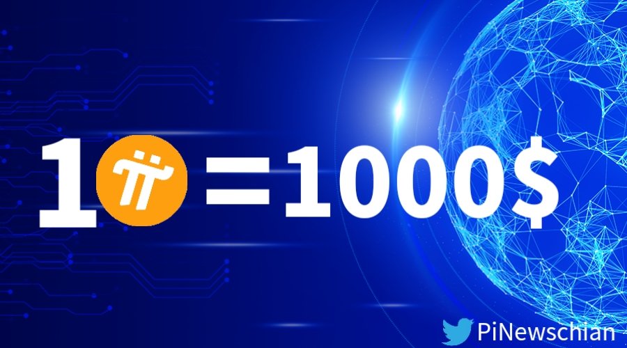 PiNewsMedia's tweet photo. Please engrave the value of 1Pi=1000$ in the hearts of 33 million pioneers around the world!  When the unified price of #PiNetwork reaches 1000$, it will be very easy to buy a car, buy a house, and financial freedom.  Of course you must support Pi 100% to be successful https://t.co/GnldngttRw