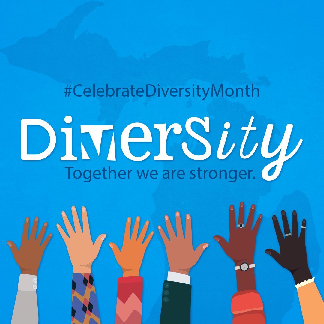 April is Celebrate Diversity Month! This is an opportunity for each of us to appreciate the perspectives, cultures, and lifestyles that we encounter every day. This month, please celebrate the powerful effects of diversity. #CelebrateDiversityMonth