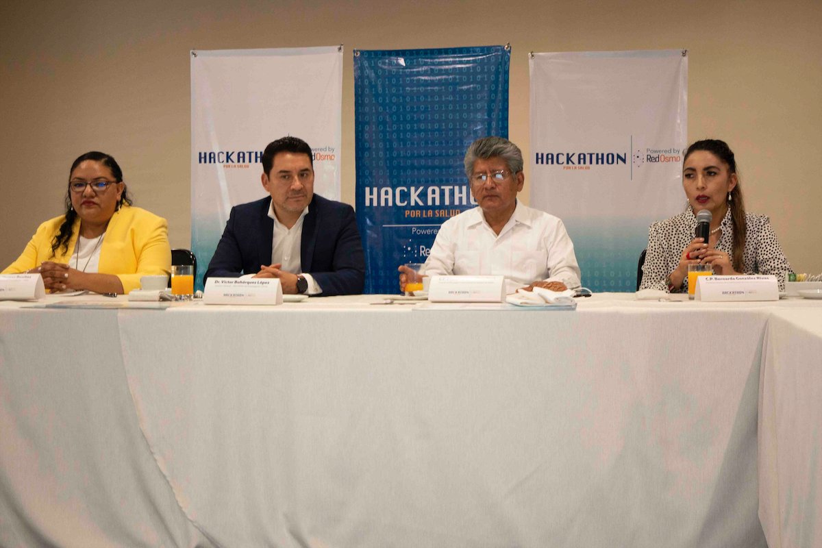 RedOSMO's tweet photo. Hoy presentamos el primer #HackathonporlaSalud, el cual reunirá a más de 200 jóvenes del interior de la República que tengan una idea a desarrollar en beneficio de la salud. https://t.co/FoZg9YtnTC