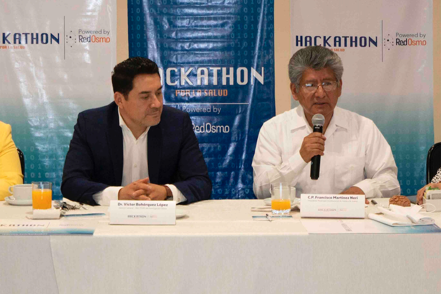 RedOSMO's tweet photo. Hoy presentamos el primer #HackathonporlaSalud, el cual reunirá a más de 200 jóvenes del interior de la República que tengan una idea a desarrollar en beneficio de la salud. https://t.co/FoZg9YtnTC