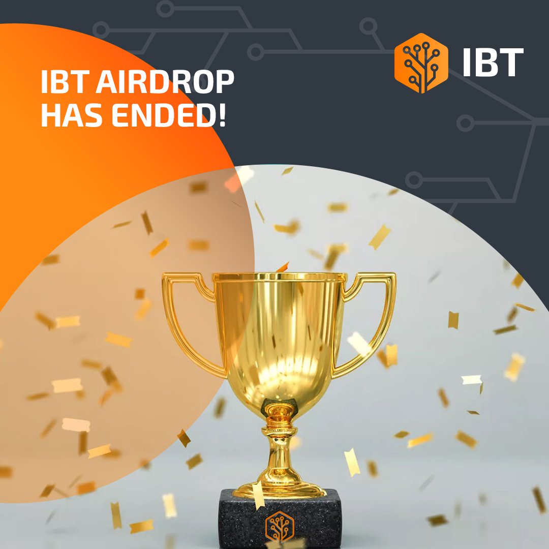 IBT_News's tweet photo. ‼️The Airdrop has ended, enter IBT wallet addresses in the bot!

So, the launch of IBT is just days away. Therefore, the Airdrop will have a number of new conditions, starting today. Details: https://t.co/tNGg21zzIh https://t.co/ow9I4Syycx