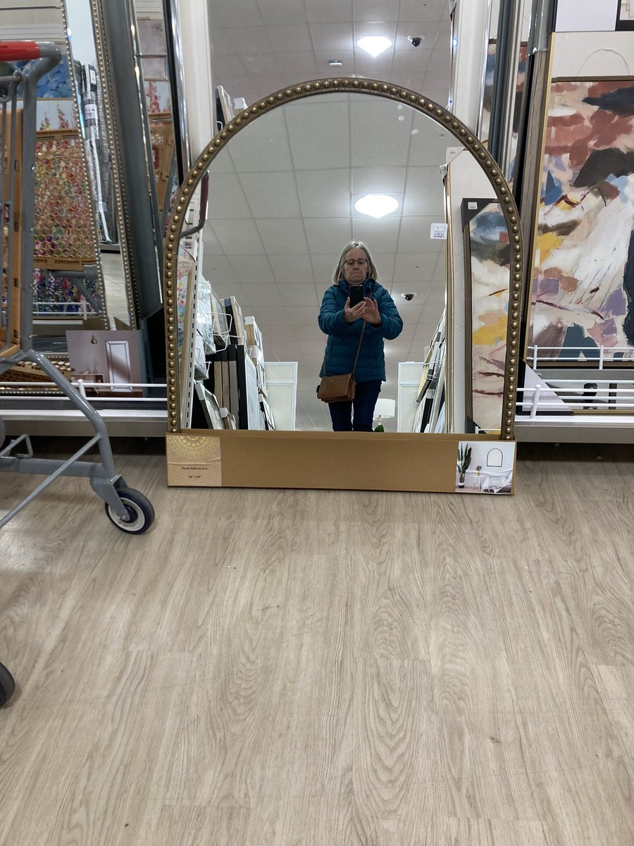 theGermKatlyn's tweet photo. My mom was mirror shopping at Home Goods 😭 https://t.co/PEBX1nhVXA