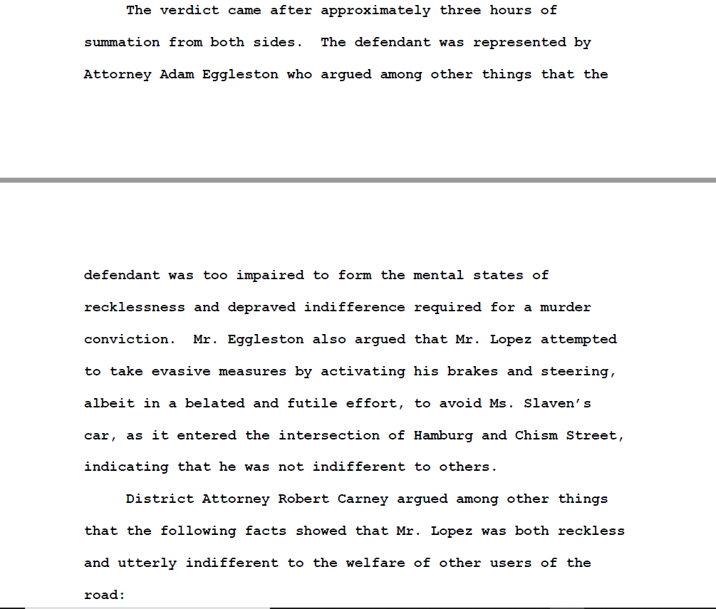 DASchenectady's tweet photo. Schenectady County Court Judge finds defendant guilty of Aggravated Vehicular Homicide after bench trial. Please see the attached press release. https://t.co/RSjhYG57QF