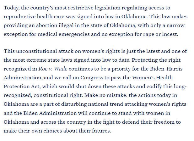 Glad to see <a href="/PressSec/">Karoline Leavitt</a> actually use the word this time around. Is this progress?