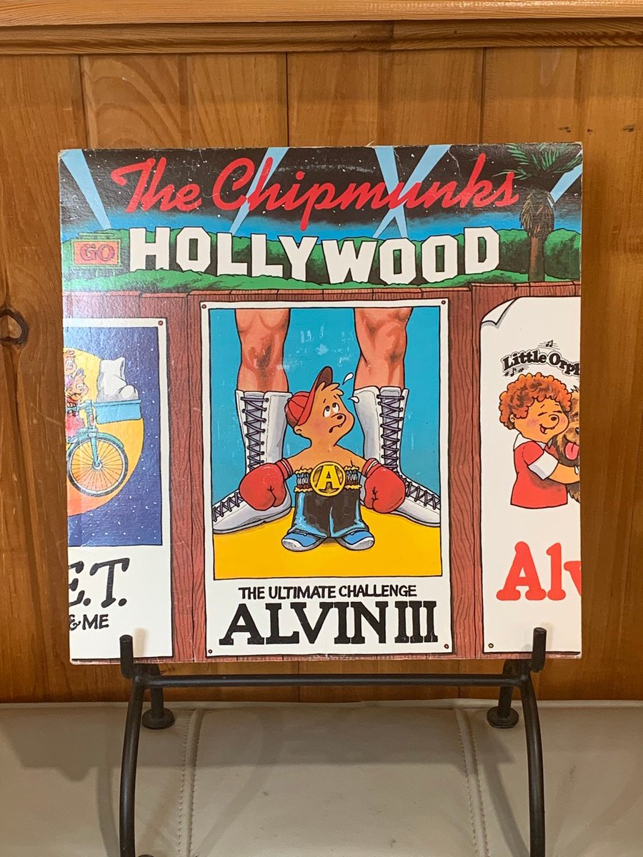hockeyguy1111's tweet image. Excited to share this item from my #etsy shop: The Chipmunks go Hollywood Vinyl Records album lp. Kids music or adult.  Released in 1982. RCA. AFL1-4376.  Birthday gift! Eye of the tiger+ #recordalbum #kids etsy.me/3JBM6ht