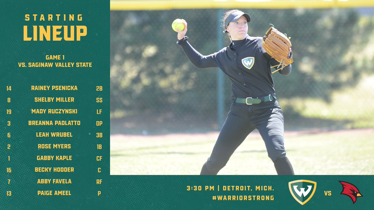 Here is the #WarriorSB starting lineup for Game 1 today!

#WarriorStrong
