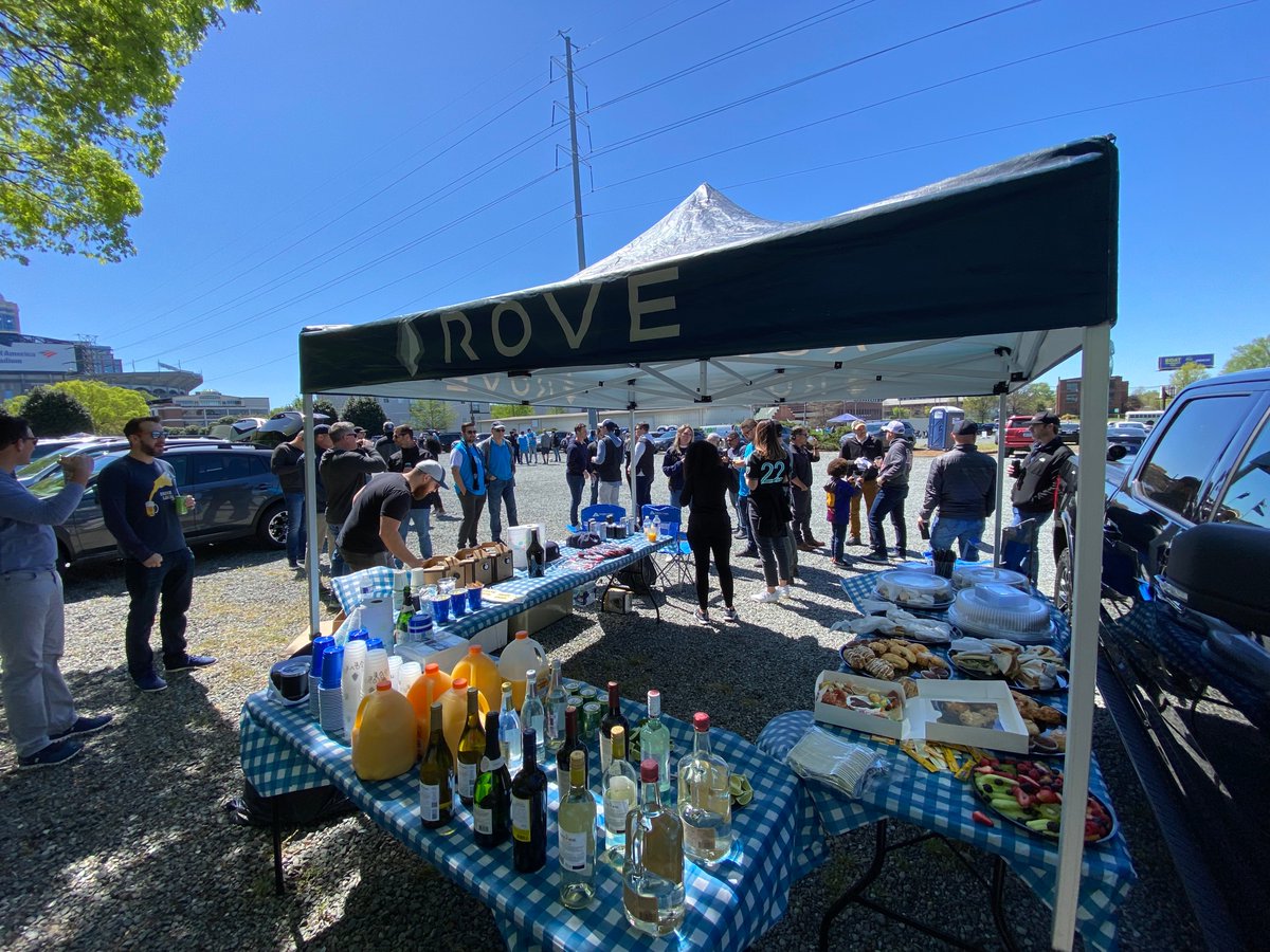 WithRove's tweet photo. @CharlotteFC took home another win this weekend! ⚽ 

ROVE, @Fortinet , and @DellTech hosted a tailgate in uptown Charlotte. It was great to catch up in person with the ROVE crew and our IT industry leaders and customers!

#charlottefc #withrove https://t.co/8o6hKZ95zH