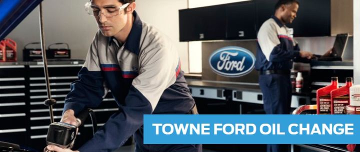 FordTowne's tweet photo. When you own and love a #Ford, you want to keep it in the best shape possible. An oil change is the best way to guarantee that your vehicle will keep running like new for years to come. Schedule you appointment at https://t.co/qlg8WtNzCO. https://t.co/tpXzY00l3p