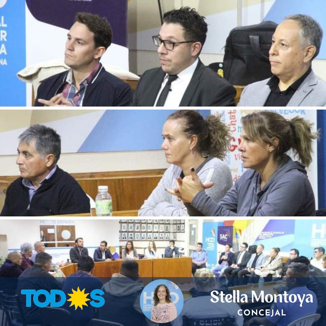 StellaMConcejal's tweet photo. 🔵Ayer, se realizó una reunión en el HCD, en la que se abordaron diferentes temas de interés relativo a la seguridad en el departamento teniendo como eje la participación de menores en los hechos delictivos. https://t.co/C4SH0spRm0