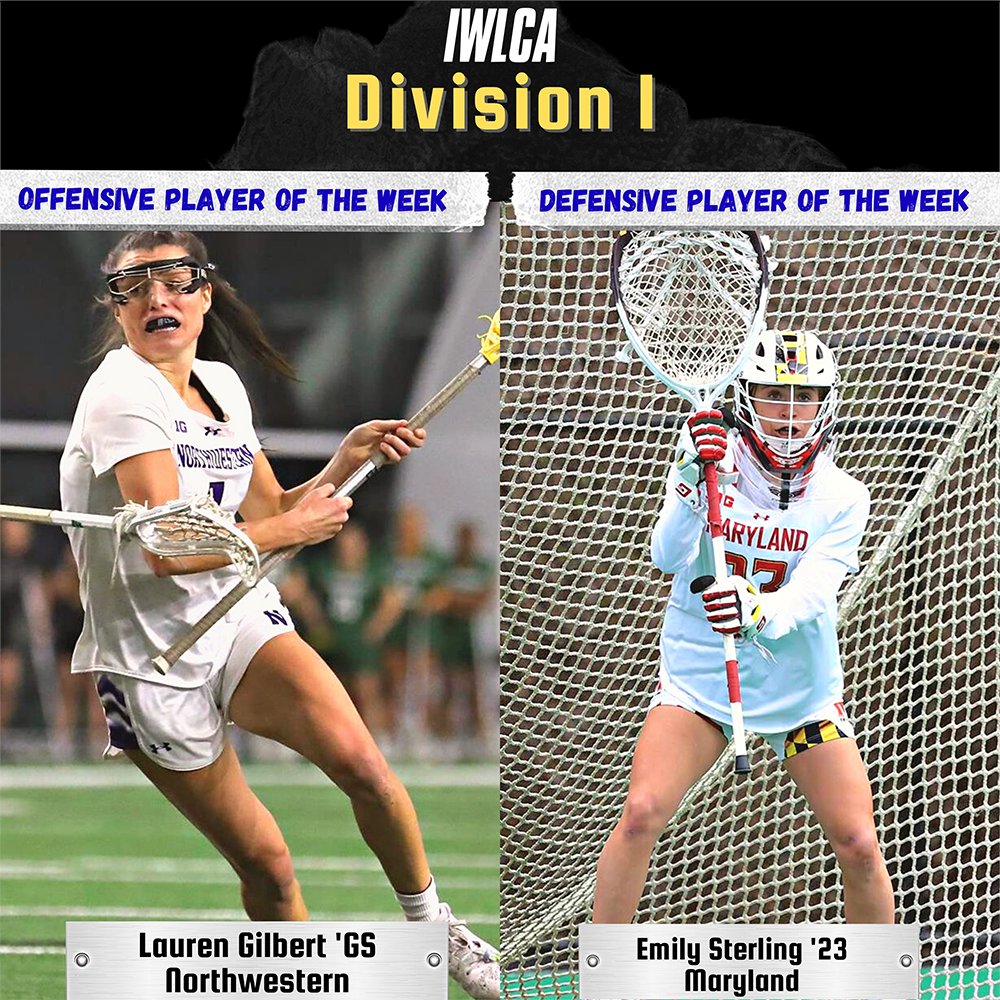 IWLCA's tweet photo. IWLCA Players of the Week - April 12, 2022

https://t.co/xywdE4owY4

@NULax @MarylandWLax @queenswlax @WCUAthletics @trinitycollege @BatesSports @RU_Eagles @MarianULacrosse https://t.co/mBq9A1YdAo