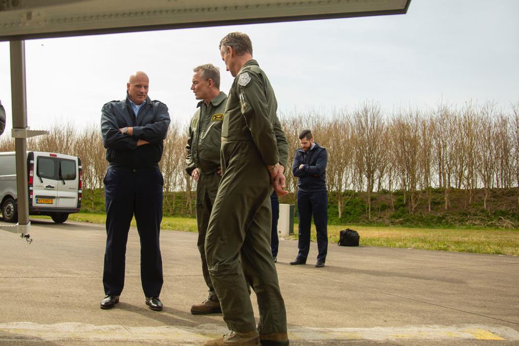 Today visit of Commander <a href="/Team_Luftwaffe/">Team Luftwaffe</a> LtGen Ingo Gerhartz and his #F35 introductionteam to <a href="/Kon_Luchtmacht/">Koninklijke Luchtmacht</a> <a href="/VlbLeeuwarden/">Vliegbasis Leeuwarden</a>. Great to be able to share some of our lessons. Looking forward to 🇩🇪🇳🇱working together on F35!