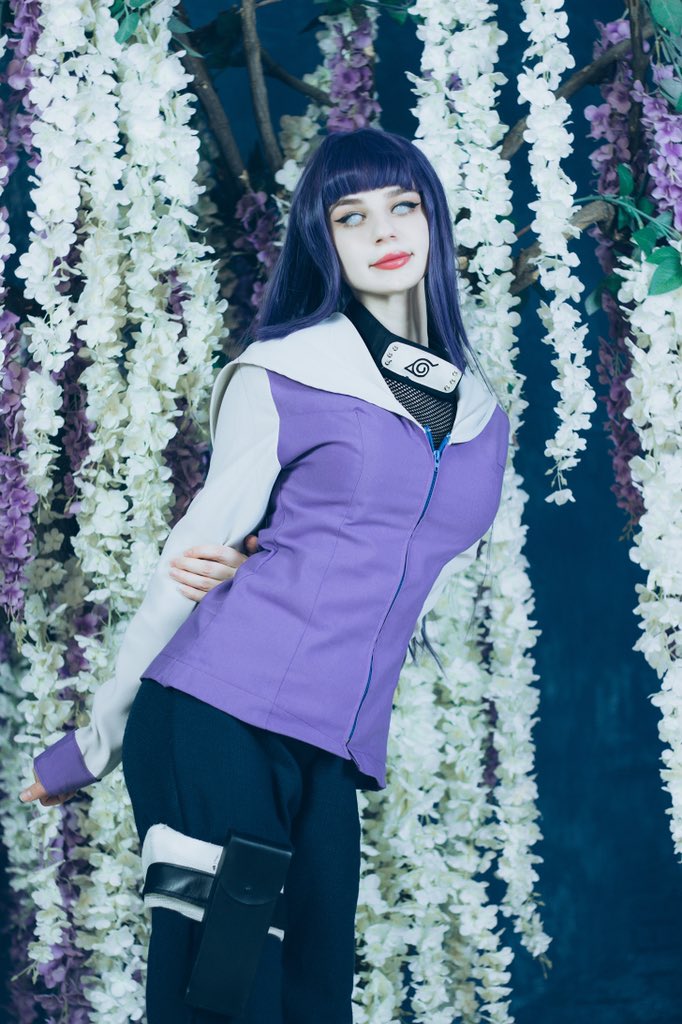 Cosplay Hinata Hyuga Naruto Shippuden tamanho brasileiro