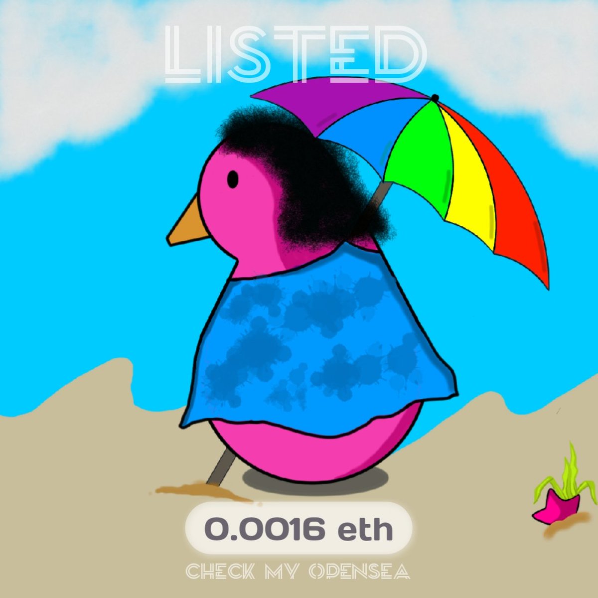 NEW DROP 🔥🔥

LADZCHICKEN [3922]

0.0015 Eth
=====================

#ladzchicken #NFTs #NFTCommunity #NFT #polygon #buynft #nftartwork #nftlisted #nftartgallery #nftdrop #nftindonesia #nftcollectibles #nftrarible #nftinvestor #nflmemes #NFTCollection #ninja
#nftart #nftcollector