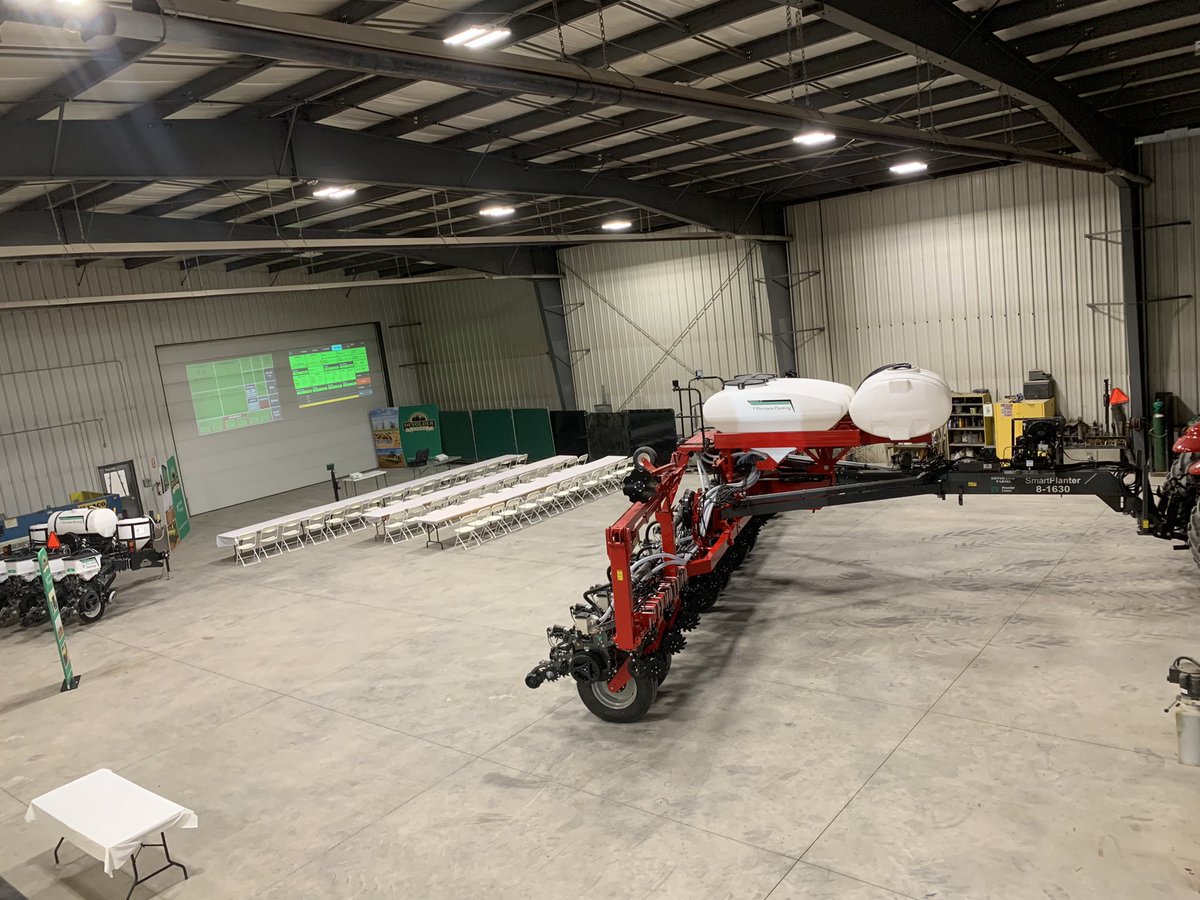 NZwambag's tweet image. We are all ready for our @PrecisionPlant @DevolderFarms #2020 Operators Clinic #SmartPlanter