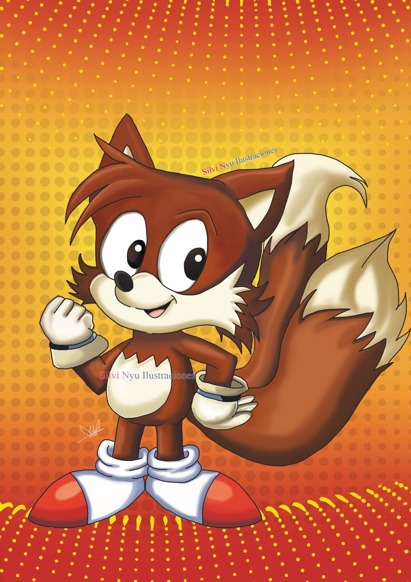 YurichanNya's tweet photo. 🌸🌸🌸I finished drawing Tails from the classic series ✨🦊The adventures of Sonic the Hedgehog from 1992 ✨🦊I love the character he is very sweet and funny I hope you like the result🌸🌸🌸🥰
#fanart #fanartsonic #tails #lasaventurasdesonic #drawing #tailschibi #drawingchibi https://t.co/LqyYlV4B5Z
