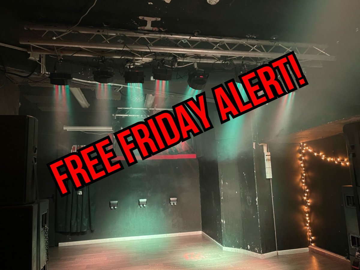 Due to an unfortunate cancellation we have a free Friday night this week (an increasingly rare phenomenon these days) so if you’d like to put on a short notice gig, get in touch! 🤟