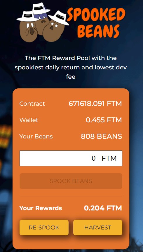sovereignatlas's tweet photo. Spooked Beans just launched, already over $767,559.55 invested and continuing to grow at an insane rate!
Just launched, now is the perfect time to invest. This one is blowing up already!
https://t.co/nCfrcZFJye
#crypto #Passiveincome #Passiveinvesting #spookedbeans #bakedbeans https://t.co/Lw2uyh8P8U