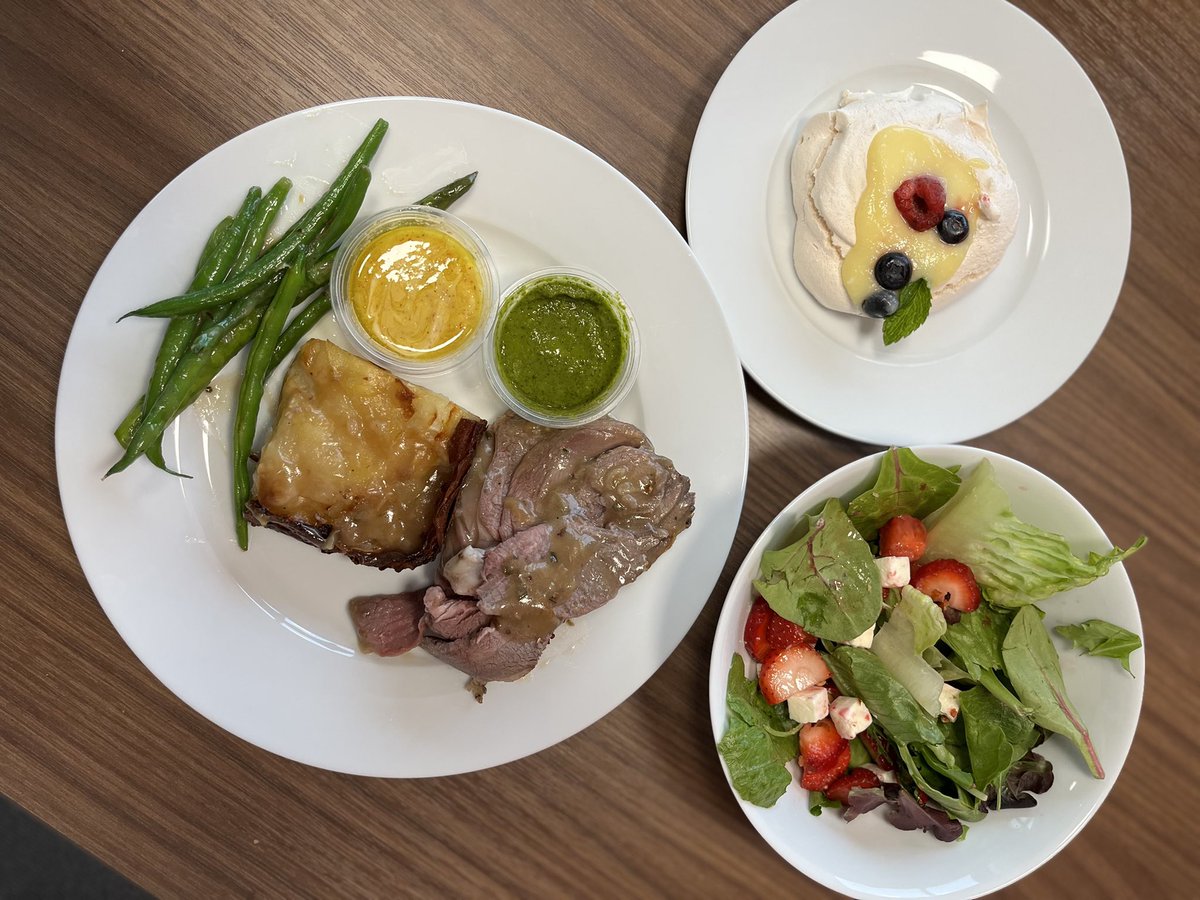 JonDRobb's tweet photo. Lovely lamb and lentil options for lunch from @NorQuest College’s Foundation of Cooking program. Thank you to the students and staff behind the scenes to make it happen! #Delicious #GetYoursNextTime #NorQuestConEd #SoYummy #YEG https://t.co/HOMeYQgHxa