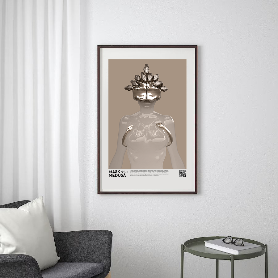 0xBlockflop's tweet photo. Printing this week. in prep for Friday's last drop for MASK collection.
MASK 25 : Medusa, 3 BNB

A special edition of the medusa piece in-print, 
Archival Grade no less
If unsold- itll be on my office wall, obviously
https://t.co/AiYf9CffvS 
- common masks :0.15BNB https://t.co/4G9EqkHYuJ