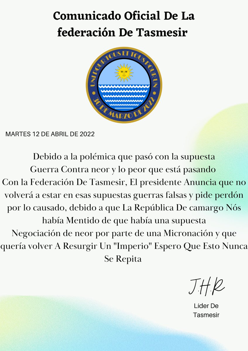 Federación de Tasmesir tweet media