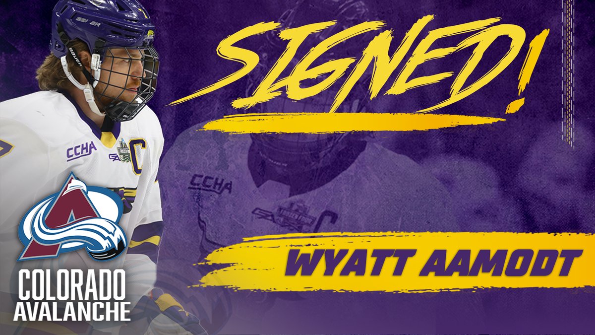 Aamodt Signs with NHL's Colorado Avalanche.
📰Details: msumavericks.com/news/2022/4/12…