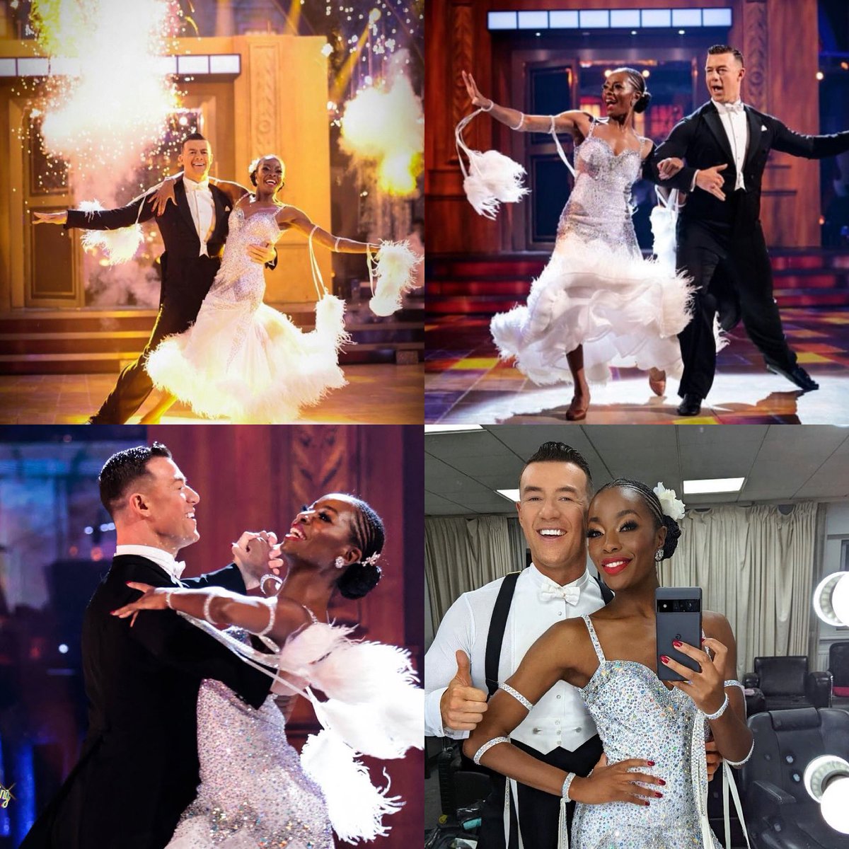 4 months since the best night in KJ history! Perfect dance, perfect dress, perfect score ✨🤍 <a href="/AJOdudu/">AJ ODUDU</a> <a href="/Kaiwidd/">KΛI ЩIDDЯIПGƬӨП</a>