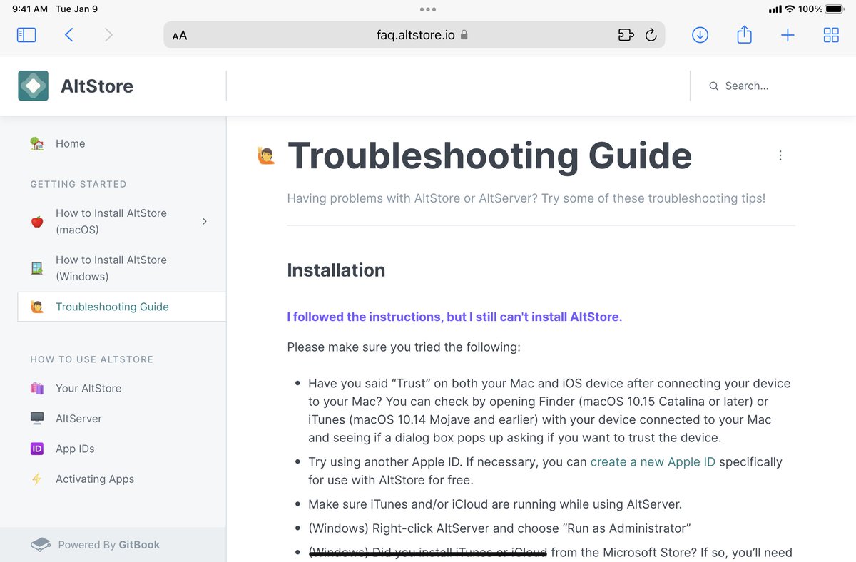 AltStore FAQ: Troubleshooting Guide