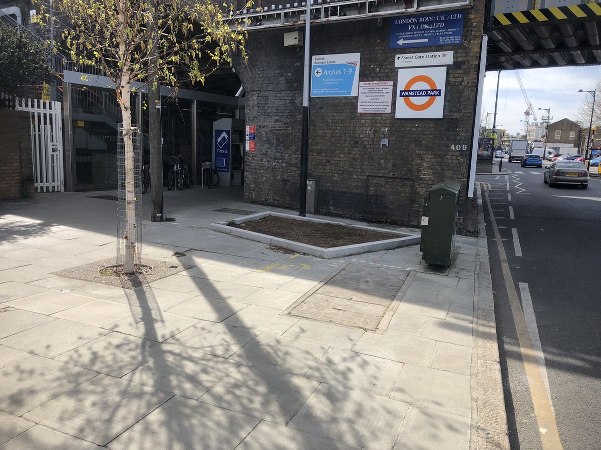 Update on the tiny meadow at Wanstead park overground station. All set up and planting will take place soon.  #communityassemblyfunding #project #newhammeadows #e7