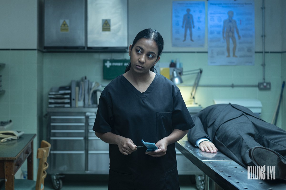 "First piece of advice, don’t eat the weird camping food."

Catch up on the final season of #KillingEve now on <a href="/AMCPlus/">AMC+</a>.