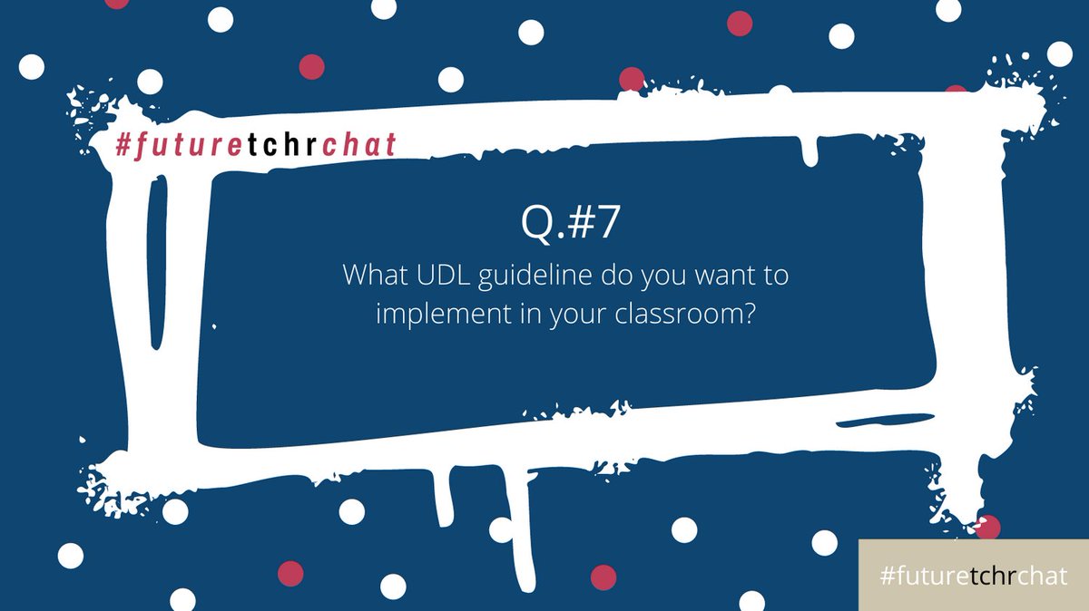 mshashimoto88's tweet photo. Hey future teachers! What UDL guideline do you want to implement in your classroom? #csumbls350 #EduTwitter #TeacherTwitter #futuretchchat @teacher2teacher @csumn_scta @csumb_LS @Ms_JArmstrong_ @mswendy00287306 https://t.co/XUXpMlEsiI