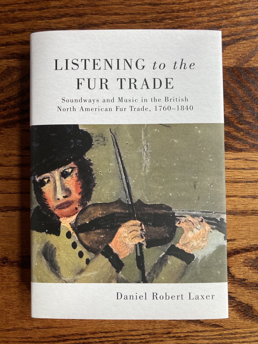 DanielLaxer's tweet photo. My book has finally arrived! It explores how musical exchanges and soundways between diverse peoples shaped the history of the fur trade. #MQUP #history #musicology #furtrade #Canada https://t.co/o6sYbj4ZdP