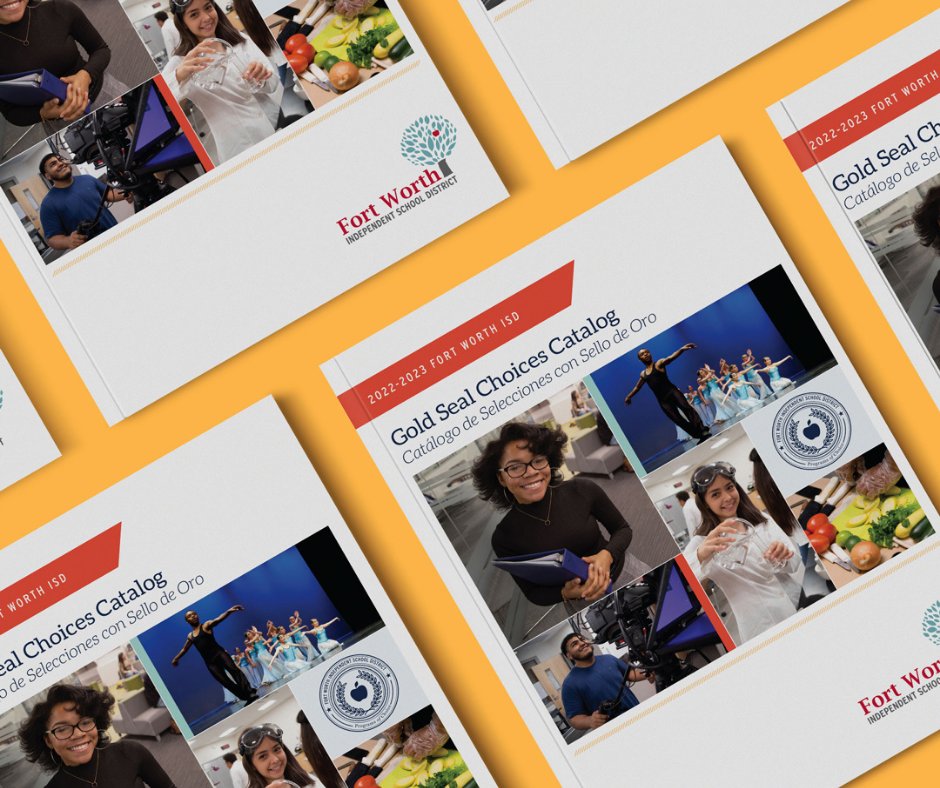 Students can graduate with 60+hrs of college credit for FREE. Register for our early college programs at fwisd.org/choice.  

Los estudiantes pueden graduarse con más de 60 horas de crédito universitario GRATIS. Inscríbanse en fwisd.org/choice.