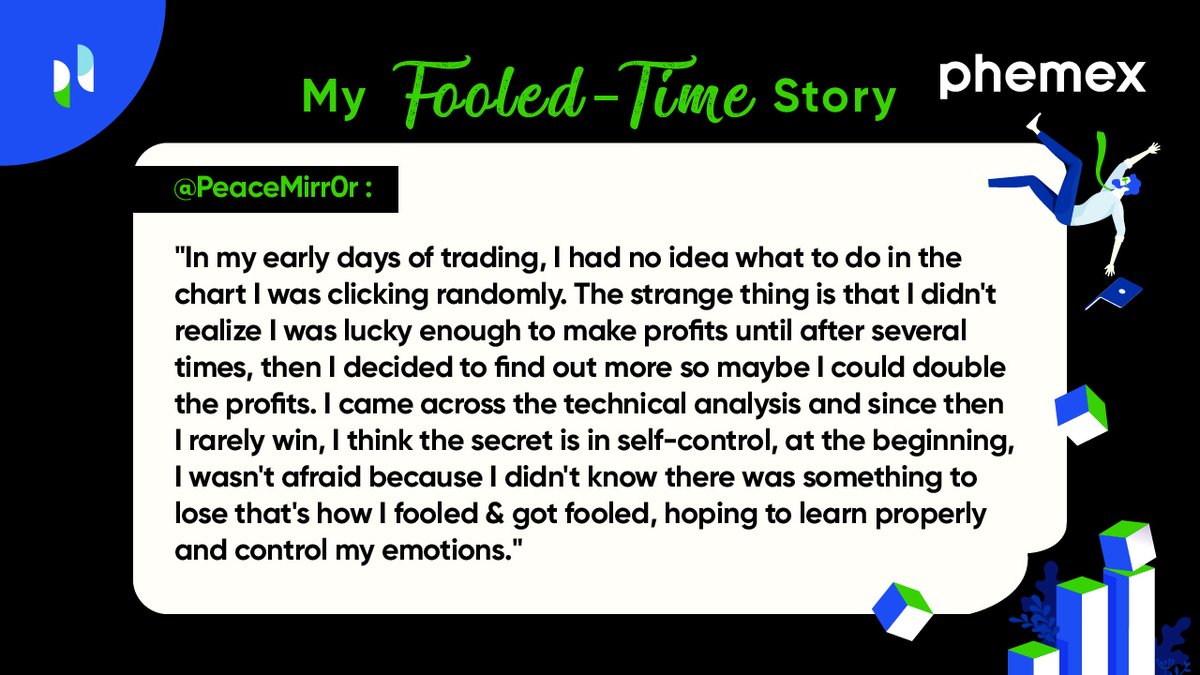 Phemex_official's tweet photo. Congratulations @PeaceMirr0r 🎉 , you're one of the winners of our Fooled Time Story event! 🤩 Thanks for submitting your engaging story.😄 

👉 DM us to claim your reward of $50 
😉 Stay tuned to find out other winners 

#Fooledtimestory #giveaway #cryptocurrency #trader #phemex https://t.co/s9g2M0aqT0