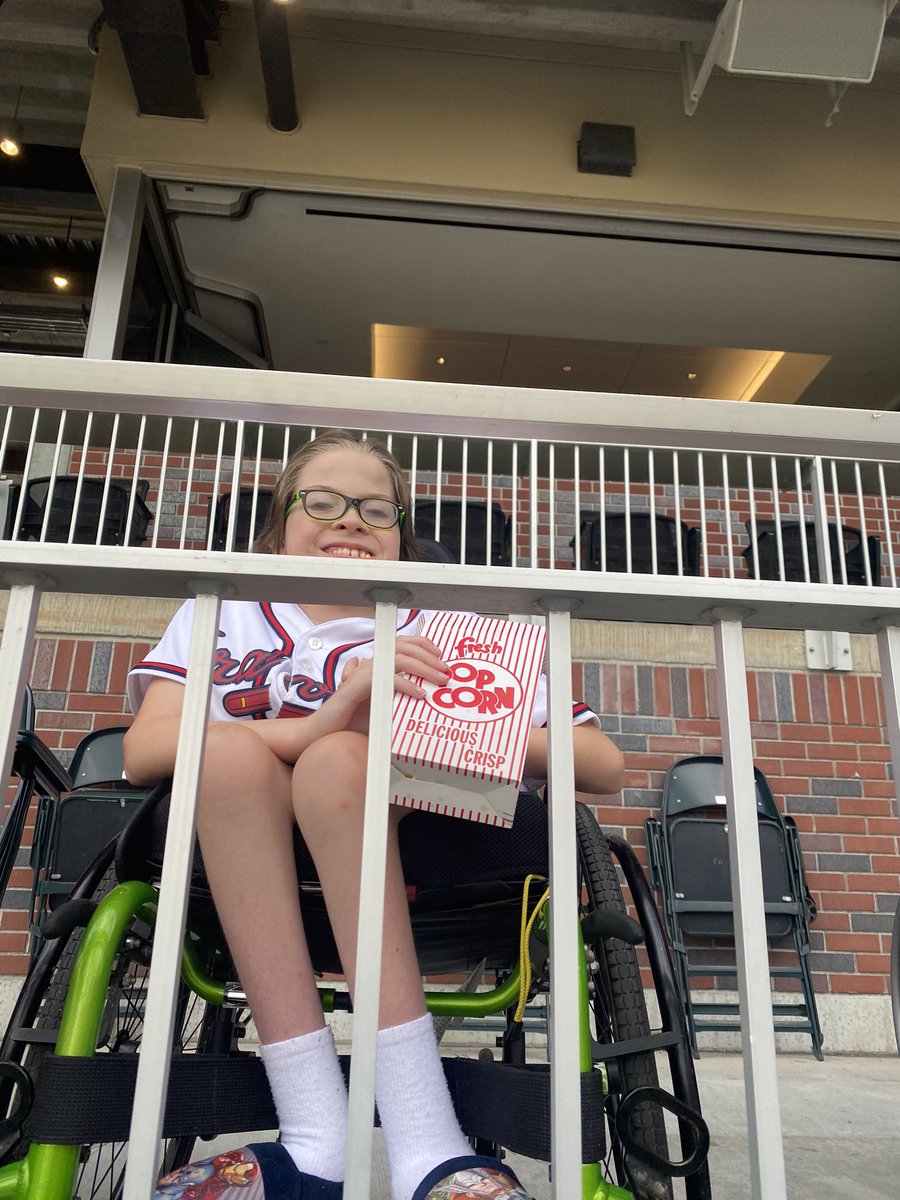 Dear <a href="/Braves/">Atlanta Braves</a>, we almost lost your biggest fan a few weeks back but tomorrow he will be at the game. His dream is to be on the big screen but it’s hard to do that from ADA seating. Is there anything we can do? #getJoshuaonthebigscreen