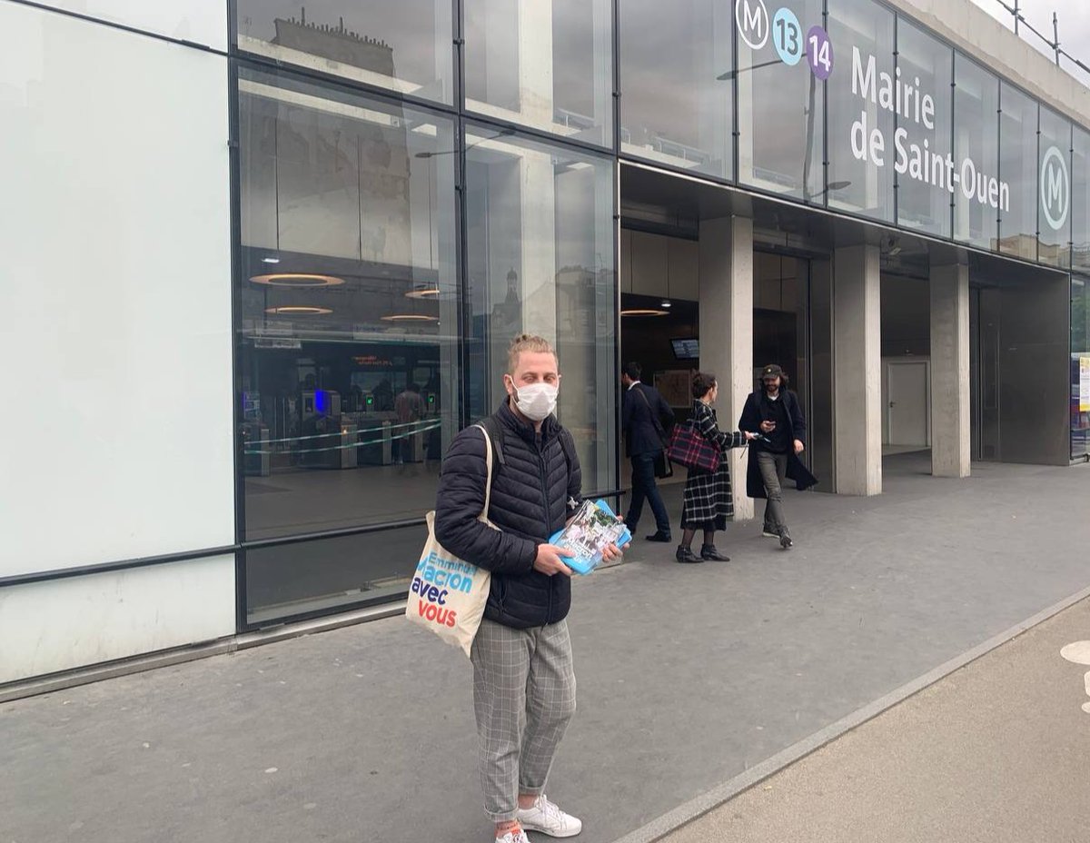 Larem_SaintOuen's tweet photo. Après un week-end qui a porté notre candidat au second tour de la #Presidentielle2022, retour sur le terrain pour échanger avec les Audoniens sur le projet d'@EmmanuelMacron 

#seinesaintdenis 
#2ndtour 
#5ansdeplus 
#NousTous https://t.co/ppF8mymuSw