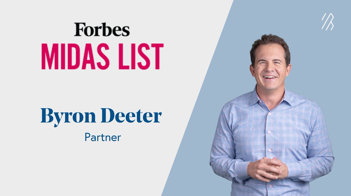 Congratulations, <a href="/bdeeter/">Byron Deeter</a>!

forbes.com/midas/