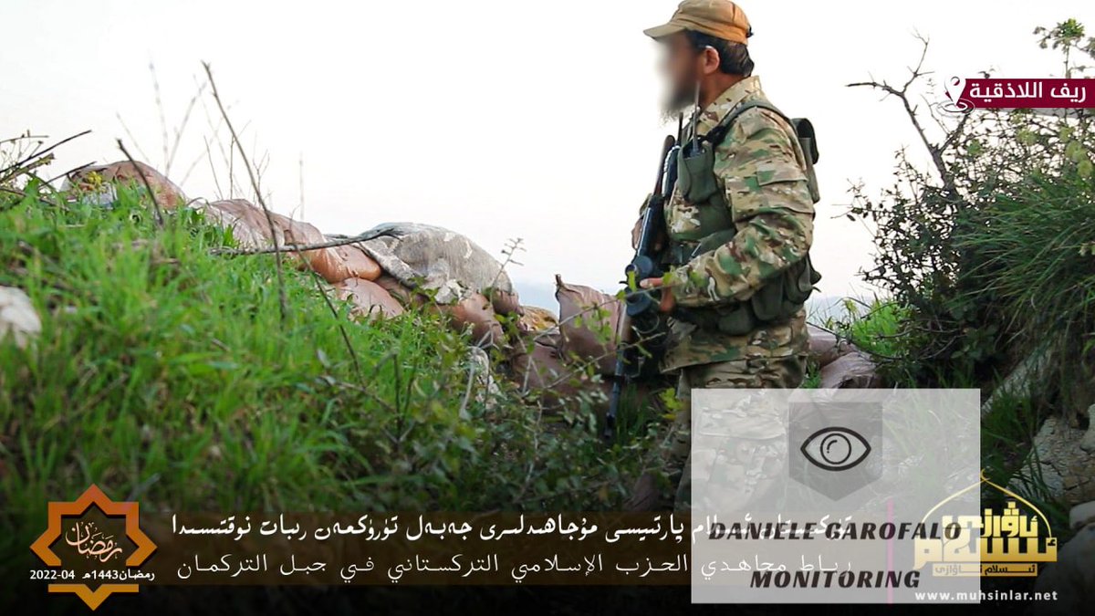 G88Daniele's tweet photo. The official media of the Turkestan Islamic Party (#TIP), released images of militants from their Syrian branch in #Latakia. 

#Uyghurs #Ramadan #Syria https://t.co/1JpOwPOyHY
