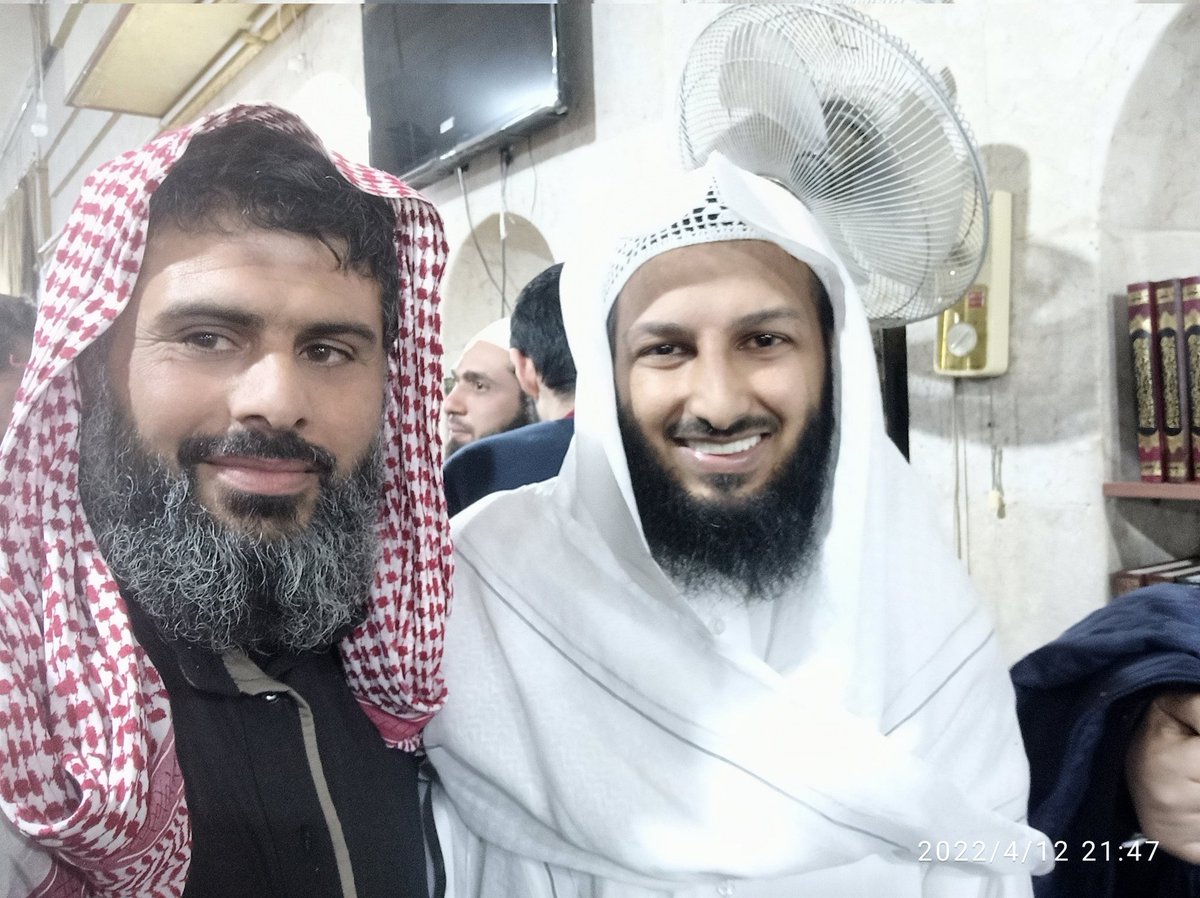 حياك الله شيخ مصلح بين اهلك في إدلب العز
