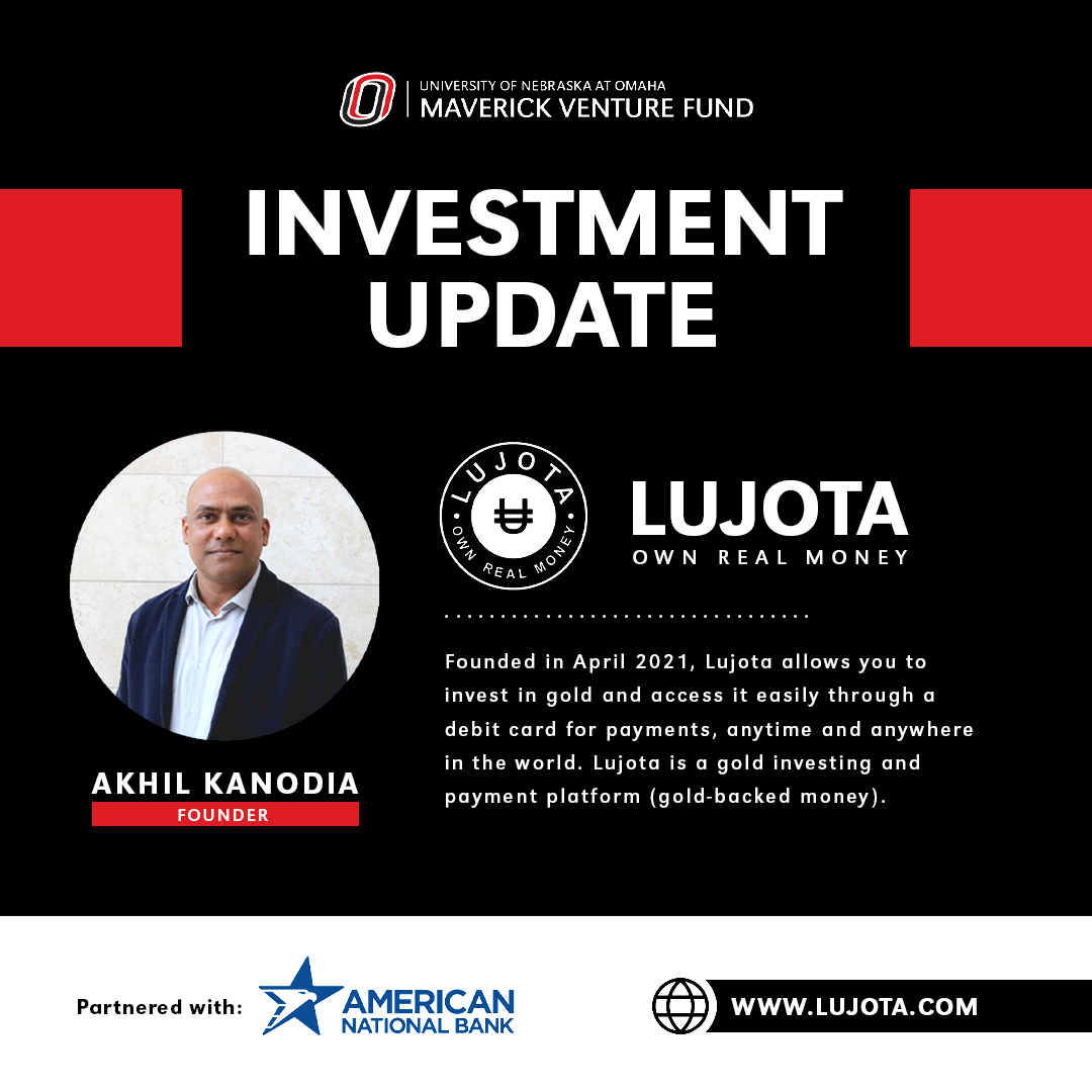 🚨Investment Update🚨

🚀 | Lujota

👤 | Akhil Kanodia (Founder &amp; CEO)

💰 | $25,000

Learn More About Lujota:

🌐 | lujota.com

#investment #portfolio #company #lujota #unomvf