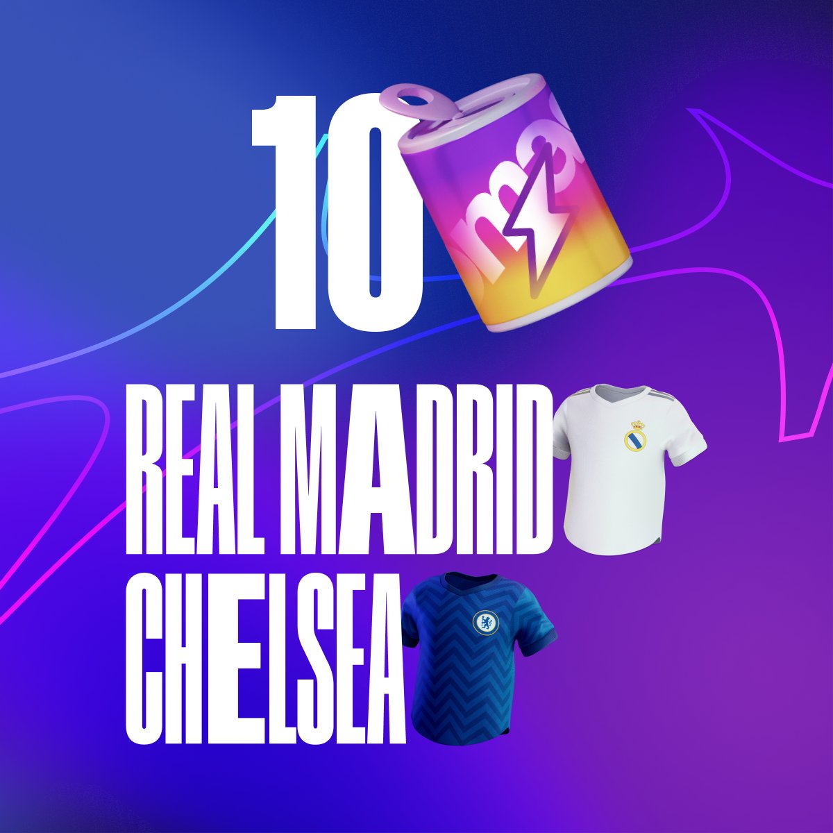 Omada_UK's tweet photo. 🔵 Can Chelsea pull off a comeback here?

To enter:
🔄 RT + Follow @Omada_UK + Your Omada friend code in the comments

If the Blues go through, we'll give away 10 redboosts to 10 of you! 🚀🚀🚀

#RMACHE #UCL https://t.co/eXzeiAA53F