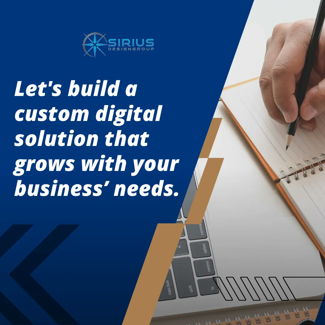 siriusdesigngrp's tweet photo. Need help with your business's online presence?

At Sirius Design Group, our starting point is wherever you and your business currently are. Together we build a custom digital solution that grows with your business needs.

Our team achieves this through our shared expertise. https://t.co/uVOw17fw06