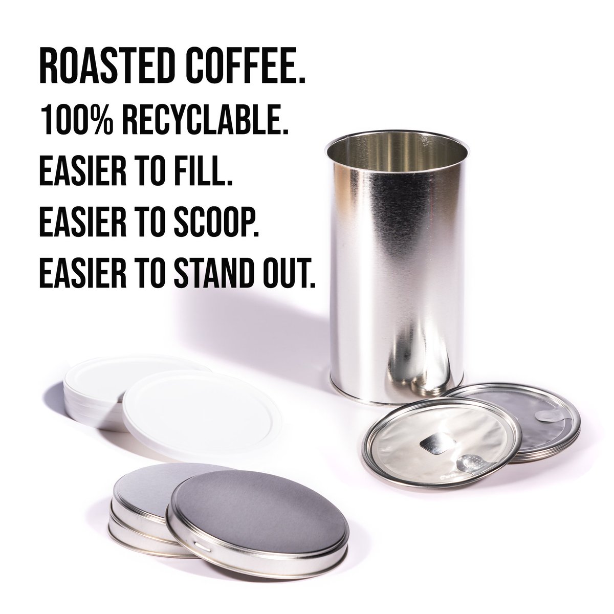 OktoberDesign's tweet photo. We helped get craft beer in cans, why not coffee?  Available now!  

We are excited to introduce our new Model7-H can seamer!!!  Seamer and cans available at https://t.co/KPeYpaWKyR as well as Container Supply Company and Roastar. 

#coffee #roasted #recycle https://t.co/6TbA4CZ2Kp
